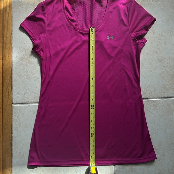 Under Armour Purple heat gear top - Picture 9 of 13
